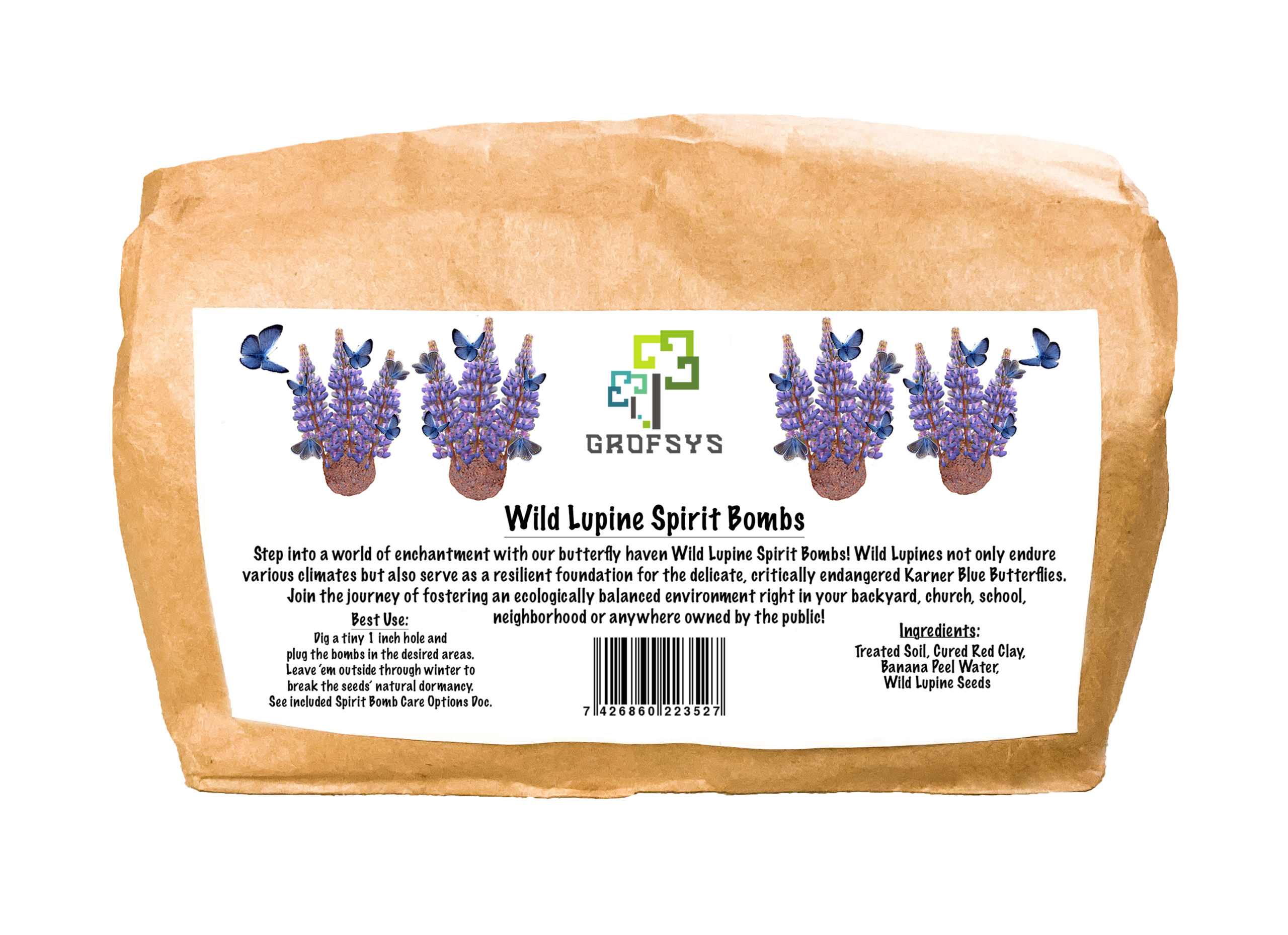 Wild Lupine Spirit Bombs